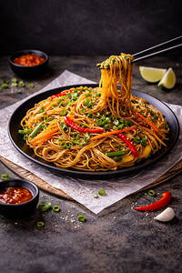 Veggie Desi Chowmein