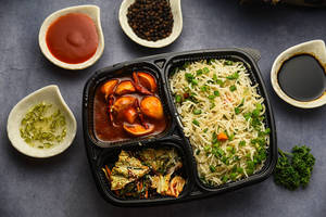 Chilli Mushroom & Fried Rice Combo