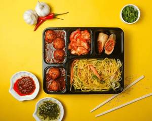 Indo-chinese Feast Meal
