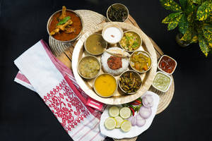 Assamese Local Chicken Thali