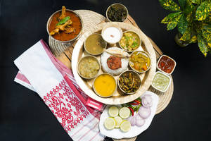 Assamese Broiler Chicken Thali