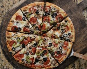 Mushroom Black Pepper Pizza (11 Inches)
