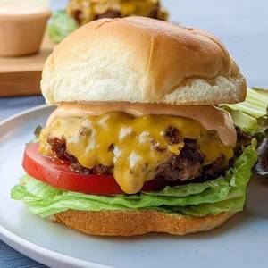 Steam Chicken Burger