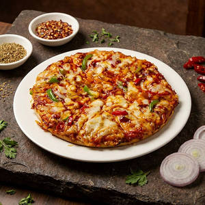 Veg Schezwan Pizza (7 Inches)