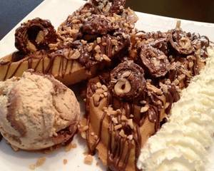 Ferrero Rocher Waffle