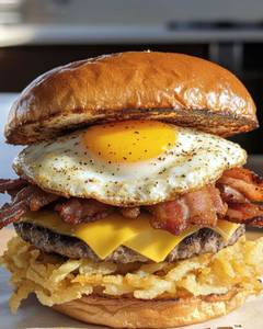 Egg Chicken Burger