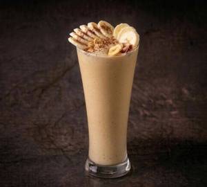 Banana and peanut smoothie