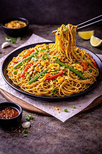 Egg Desi Chowmein