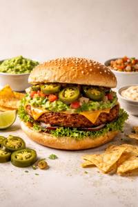 Veg Mexican Burger
