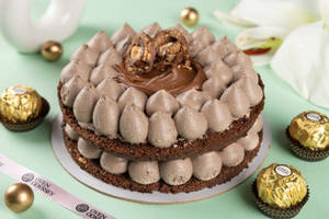 Chocolate Rochers Cake