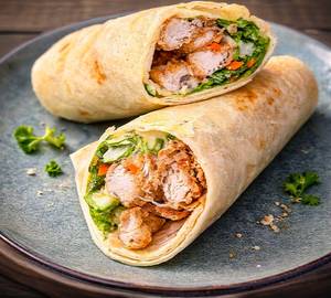 Spicy chicken wrap