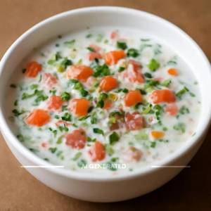 Vegetable Raita