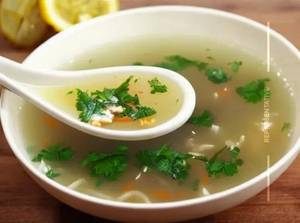 Lemon Coriander Soup