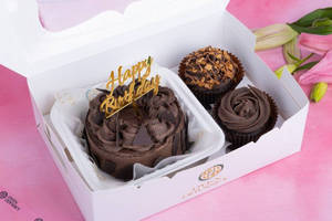 Celebration Box (bento Nutella Cupcake Truffle Cupcake)