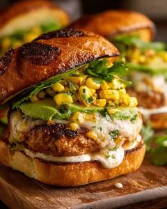 Cheese Corn Burger