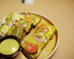 Paneer Basil Tikka