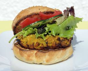 Veggie Spinach Burger