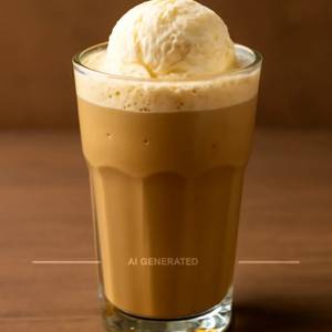 Cold Coffee With Ice Cream