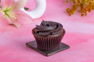 100% Belgian Chocolate Cupcake (2 Pcs)