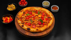 Peri Peri Spiced Mixed Vegetable Sourdough Pizza