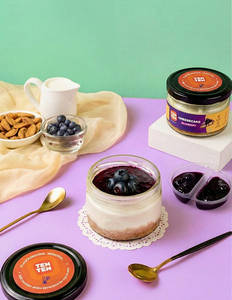 Blueberry Cheesecake Jar ( 120 Gms)