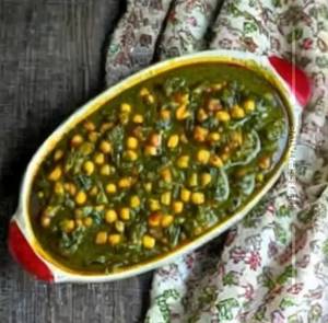 Palak Corn Masala
