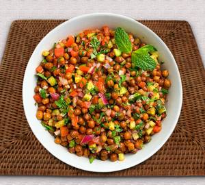 High Protein Chana Chaat
