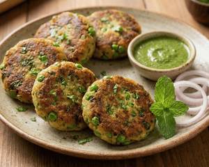 Pudina Matar Ke Kebab