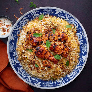 Classic Chicken Tikka Biryani - 750 Ml - Serves 1