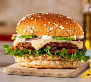 Veg cheese burger