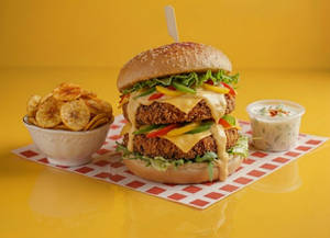 The Kela Crunch Supreme Jain Burger