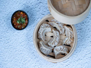 FRIED CHICKEN MOMOS
