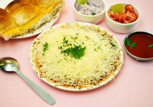 Cheese Pav Bhaji [3 Pav]