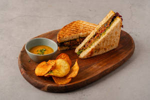 Ratatouille Pesto Sandwich