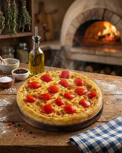 Juicy Tomato Burst Pizza