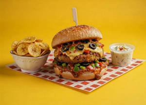 Italian Mania Jain Burger