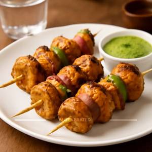Achari Mushroom Tikka