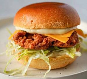 Tandoori paneer burger