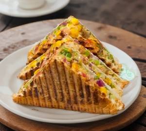 Corn Masala Cheese  Sandwich