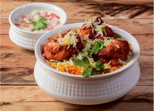 Chicken Dum Biryani (Meal For 1)