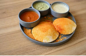 Ghee Podi Idly (2 Pieces)