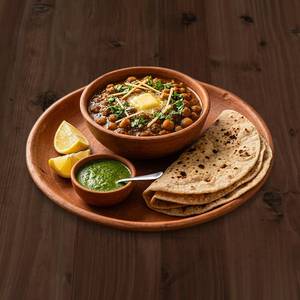 Chole Masala with 3 Roti