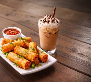 Brewlyn Speacial Combo(Spring Roll +  Cold Coffee)
