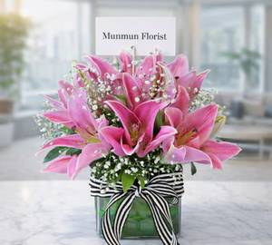 5 Lily Arrangement