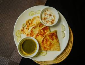 [2Pcs] Roti + Aloo Matar