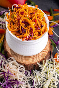 Schezwan Mushroom Noodles