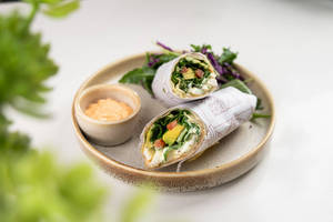 Avocado & Boiled Egg Wrap