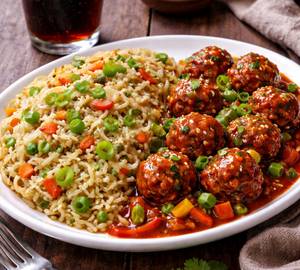 Chinese Combo (Fried Rice + Manchurian )