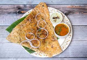 Onion Rava Sada Dosa