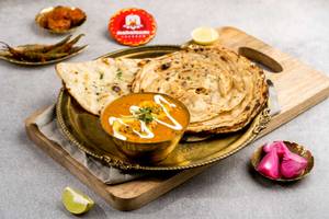Dum Aloo Banarsi + 2 Breads